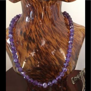 Jay King Jewelry - AMETHYST BEAD NECKLACE BY JAY KING Jay King Jewelry - AMETHYST BEAD NECKLACE BY JAY KING